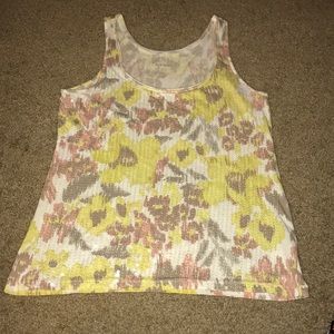 Patterned sequin top
